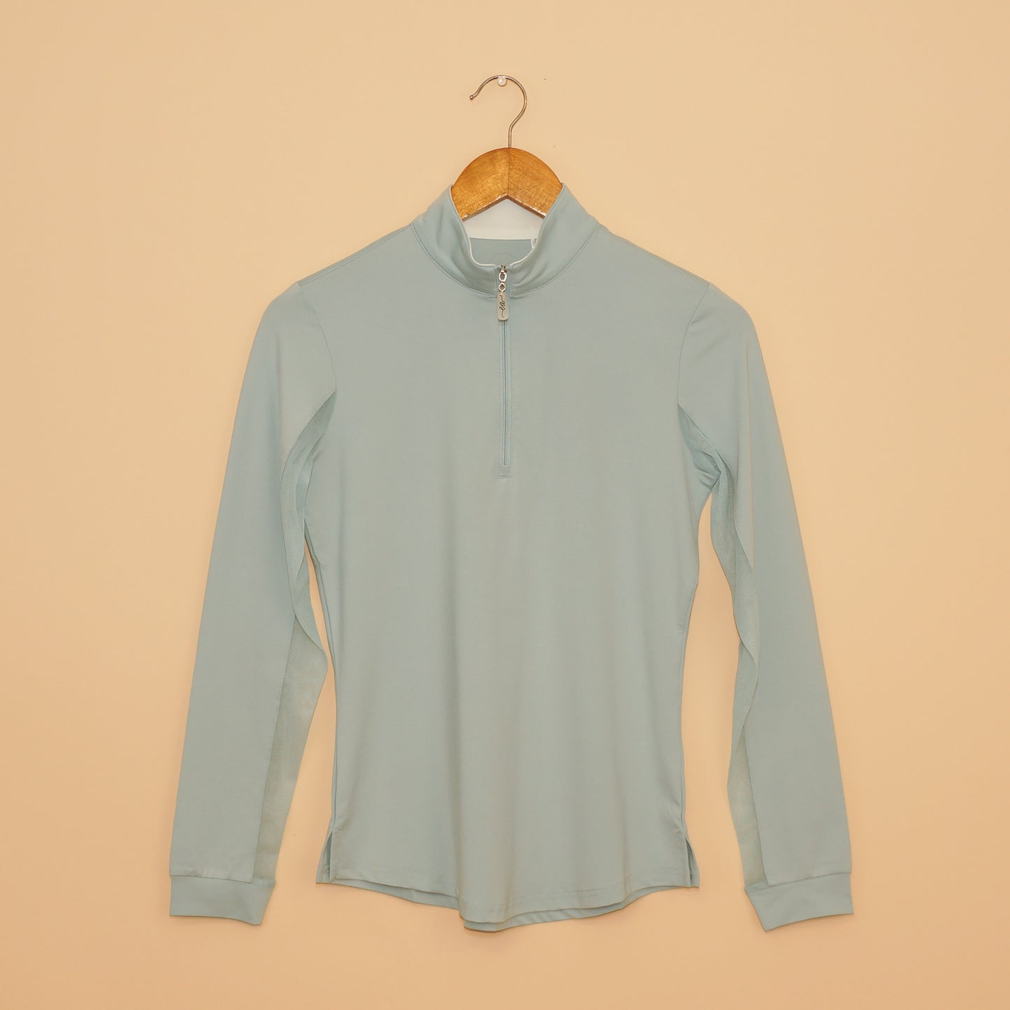 EA Limited Inc.'s Ether Green/White Contrast Collar Sun Shirt offering UPF 50+ sun protection