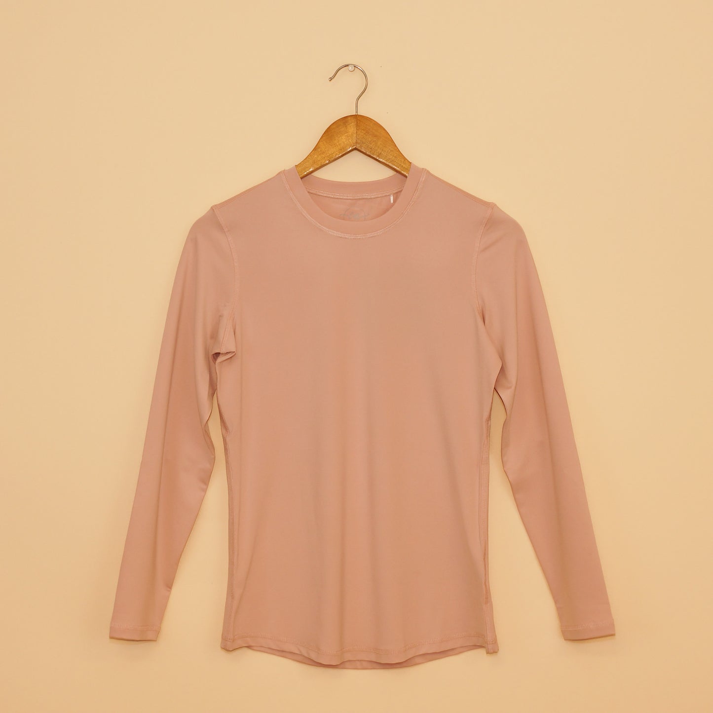Mauve UPF 50+ Long Sleeve Performance Shirt by EA Limited Inc., featuring a comfortable and stylish design for sun protection and outdoor activities.